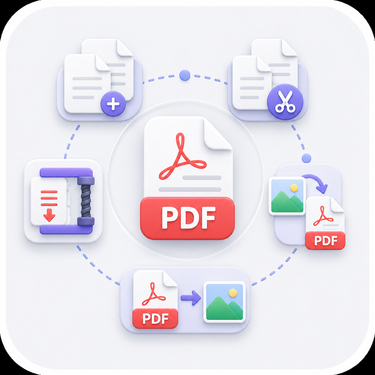 أدوات PDF مجانية واحترافية لإدارة المستندات من المتصفح